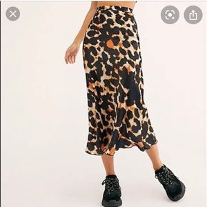Free people Kendall midi skirt